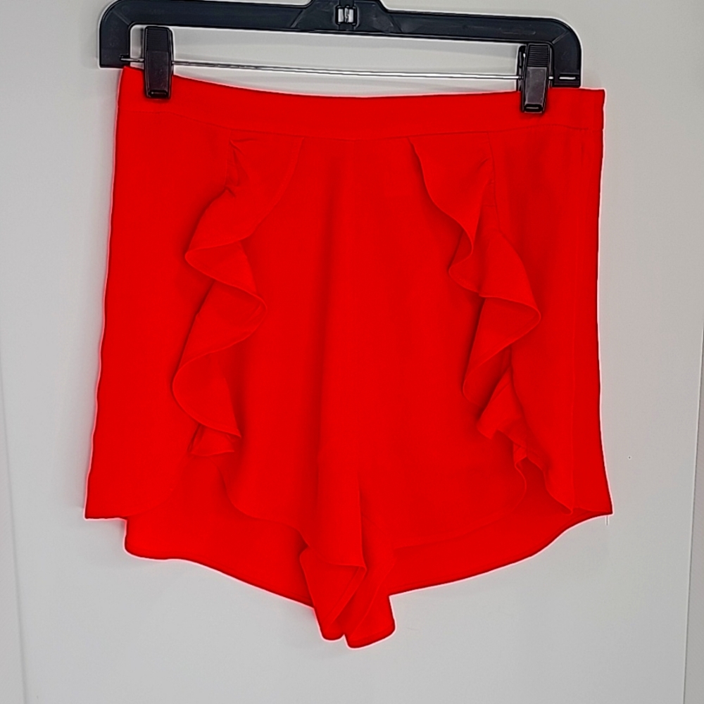 H&M women shorts, Size 8, Color Red